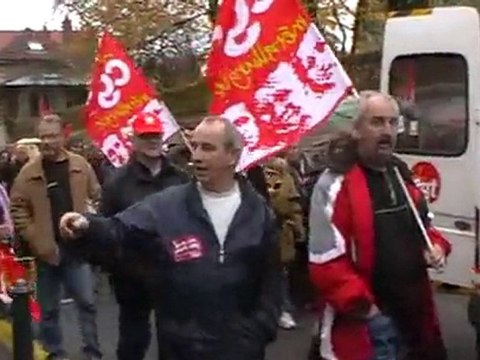 VESOUL : MANIFESTATION CONTRE LA REFORME DES RETRAITES