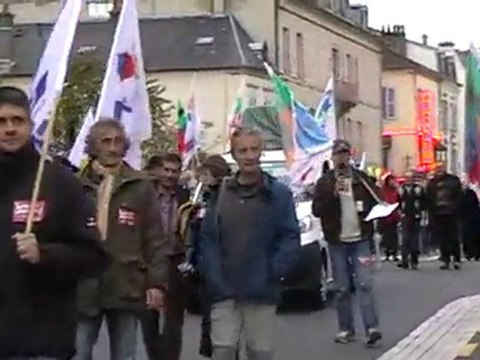 VESOUL : MANIFESTATION CONTRE LA REFORME DES RETRAITES