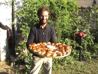 les croissants frais