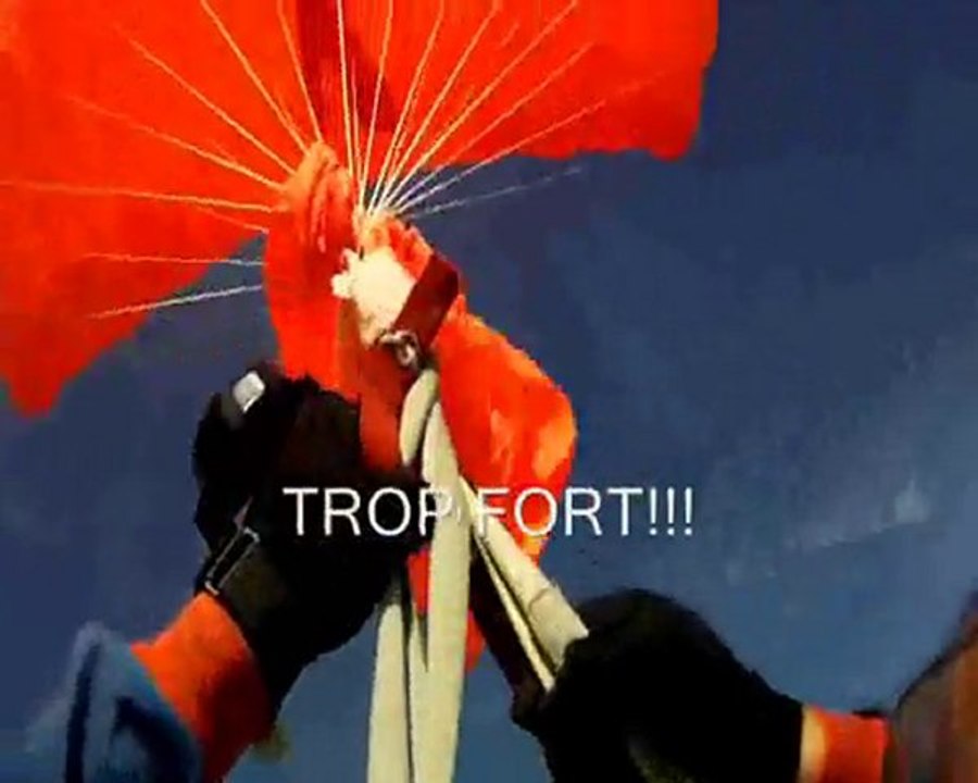 Saut 139 d'Eric - torsades suite à voltige