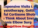 tennis elbow pain - tennis elbow repair - tennis elbow tips