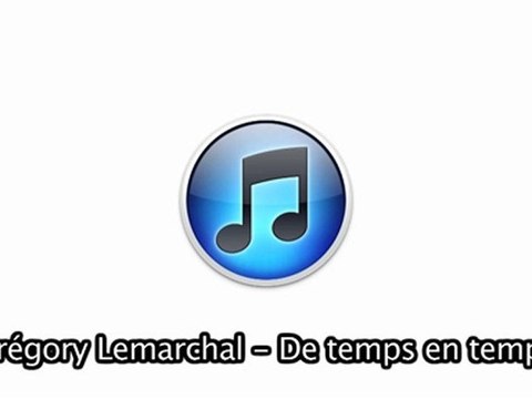 Gregory Lemarchal - De temps en temps COVER