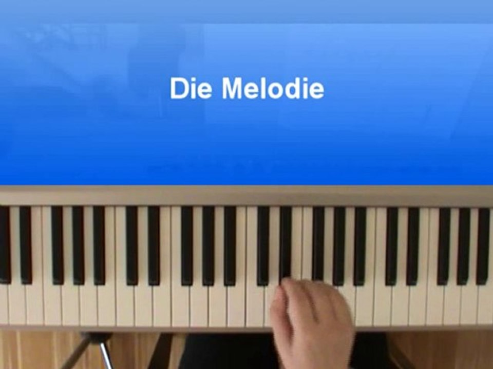 Weihnachtslieder: Klavier Video- Alle Jahre wieder