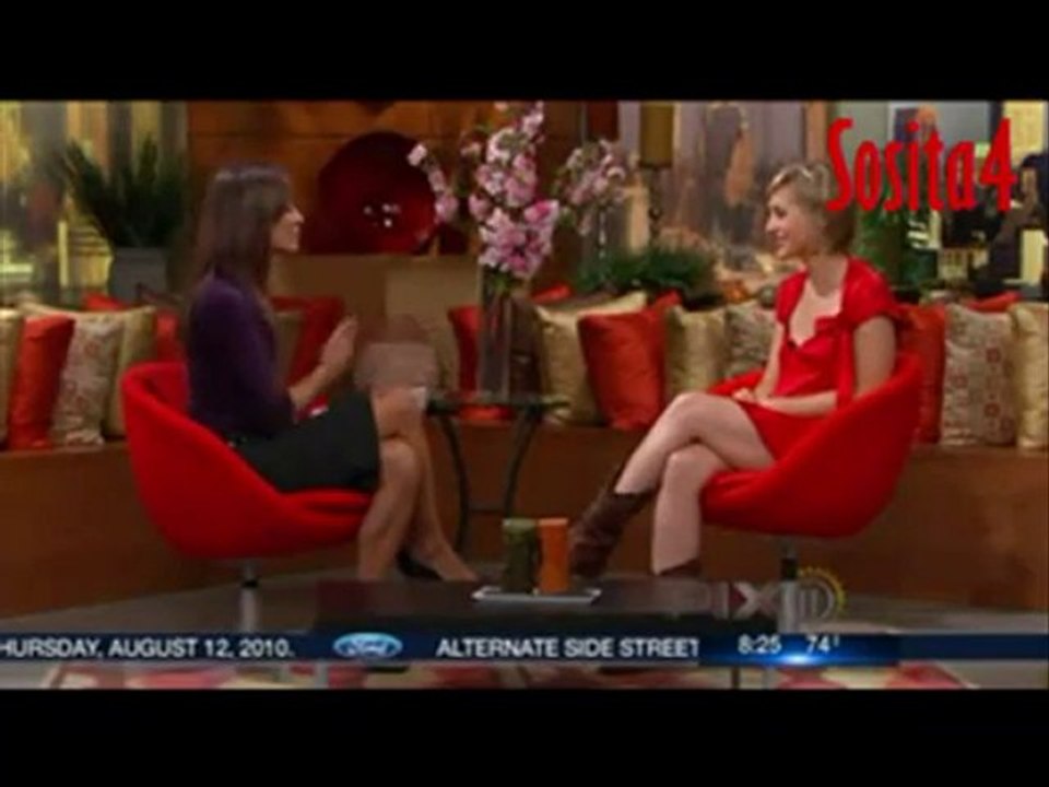 Allison Mack Interview 2010 on PIX Morning News