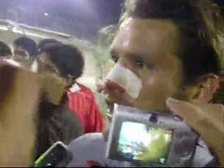 Declaraciones despues del Aurich vs leon
