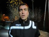 Y. Chandioux après la défaite du FCMB contre Valence