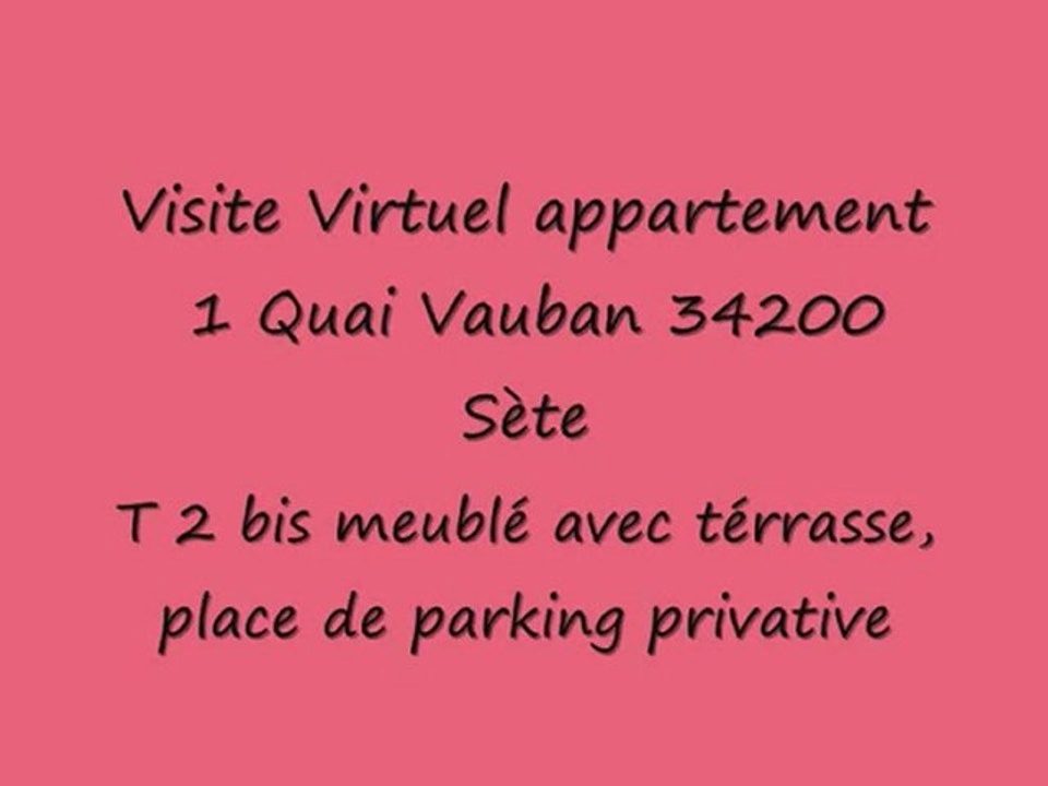 T 2bis meublé 1 QUAI VAUBAN 34200 Sète