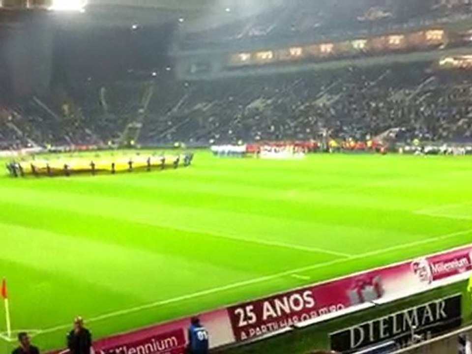 Porto - Besiktas Maç öncesi seremoni - 2