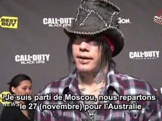 Guns N' Roses - D.J. Ashba (interview sous-titrée) - 11/2010
