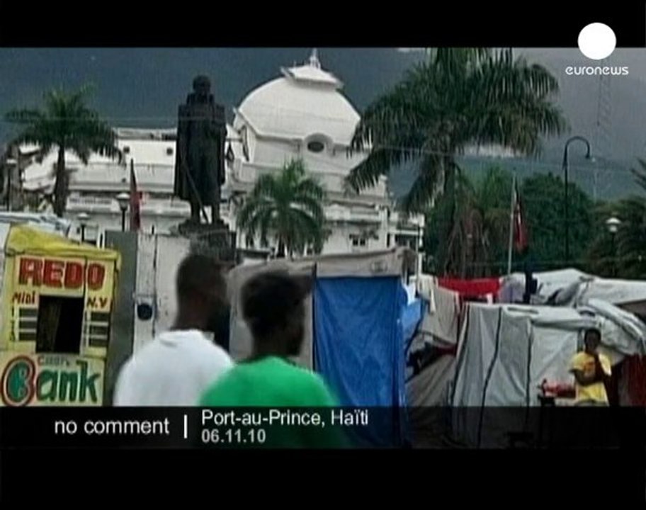 Hurricane Tomas sweeps through Haiti - no comment