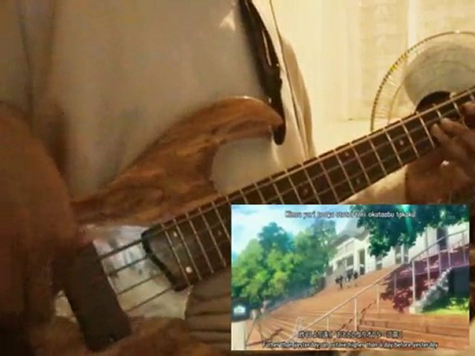 けいおん！K-ON！OP1 Cagayake GIRLS (bass cover)