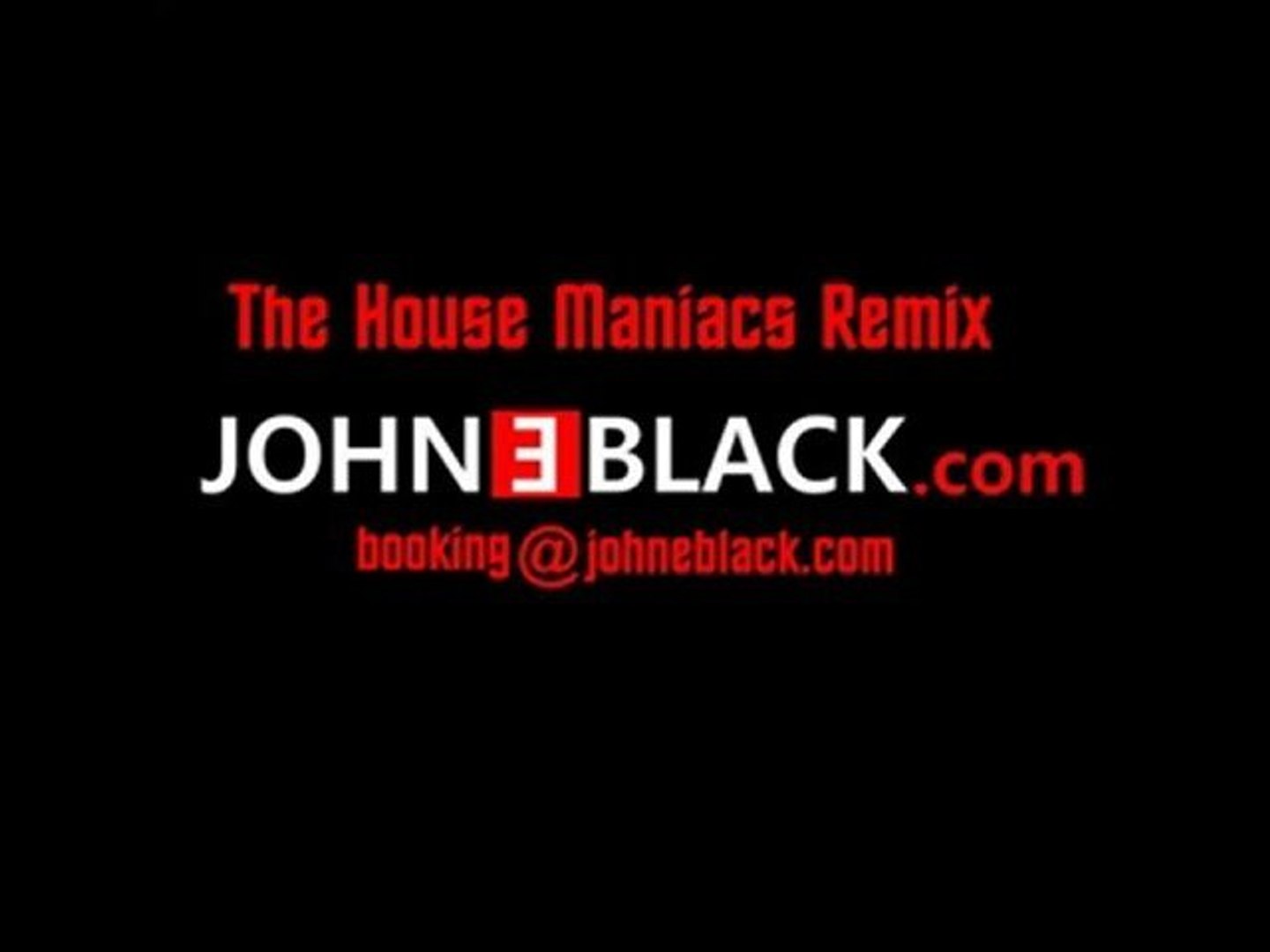 ⁣John E Black-Watcha Got (The House Maniacs RMX)