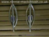 Sterling silver Charles Rennie Mackintosh earrings DWK911