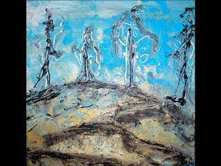 Harmonie du Bleu - johanne Artiste Peintre