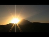 Time lapse. Puesta de sol en las cañadas del Teide
