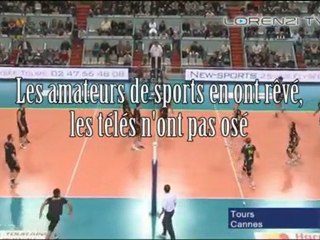 TVB vs POITIERS Ligue AM Volley sur www.lorenzitv.com