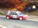 Rallye des noix de Grenoble, equipage 141, epingle ES 4