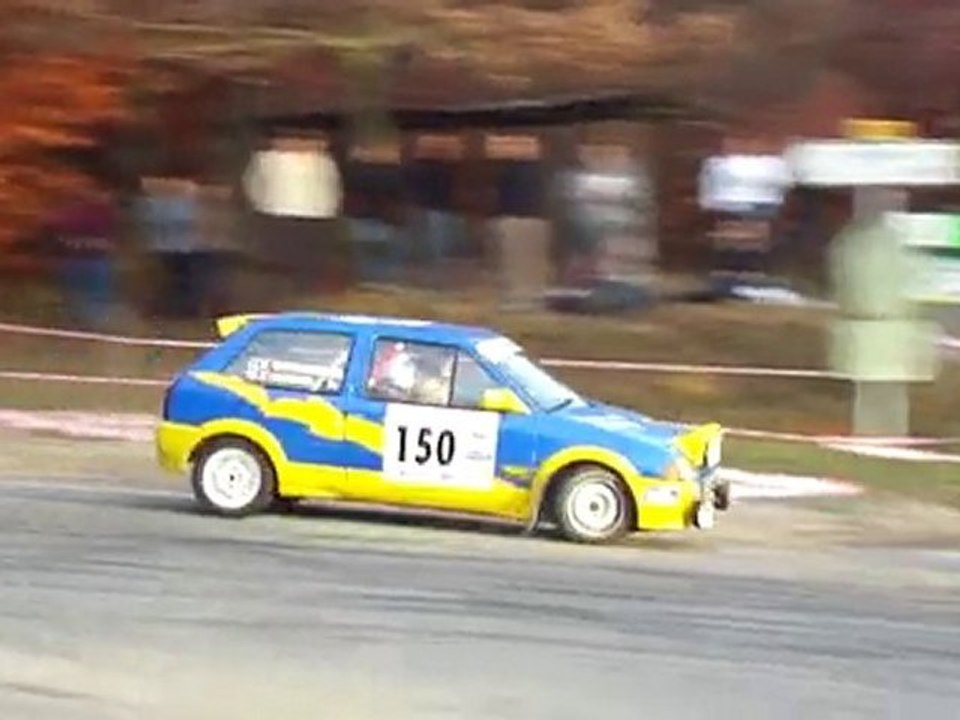 Rallye des noix de Grenoble 2010, equipage 150, epingle es4
