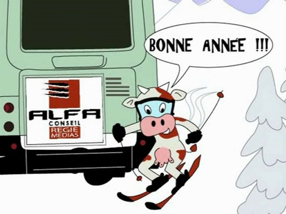 carte de voeux animée 2009