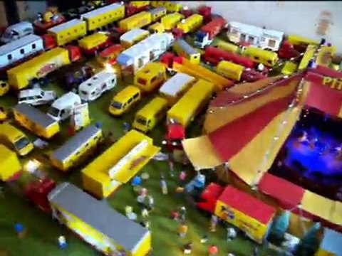 1ère vidéo de ma maquette imaginaire du cirque Pinder