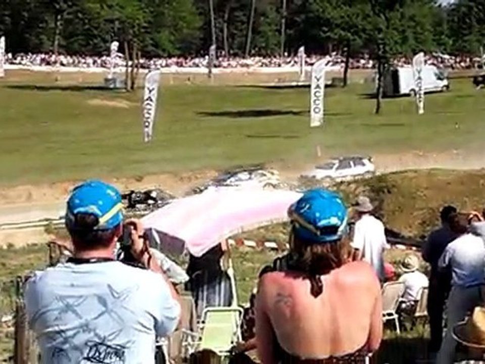 rallycross faleyras 2010 sortie clio et 306