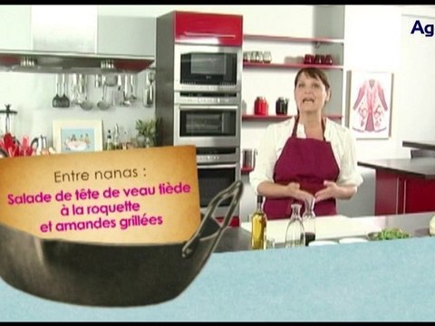 FAMILY TRIPES : Salade de tête de veau tiède aux pissenlits