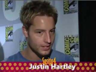 Allison Mack Justin Hartley Cassidy Freeman SDCC 2008