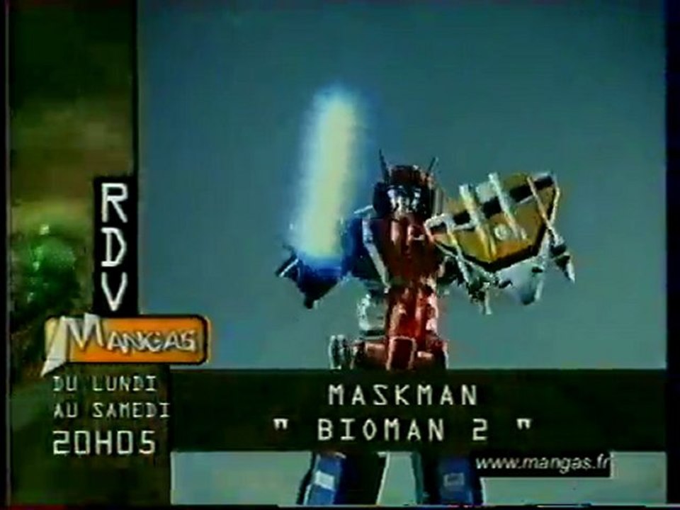 Bande Annonce de la Série Maskman 2001 Mangas
