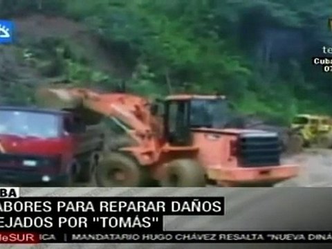 En Cuba reparan daños dejados por Tomás