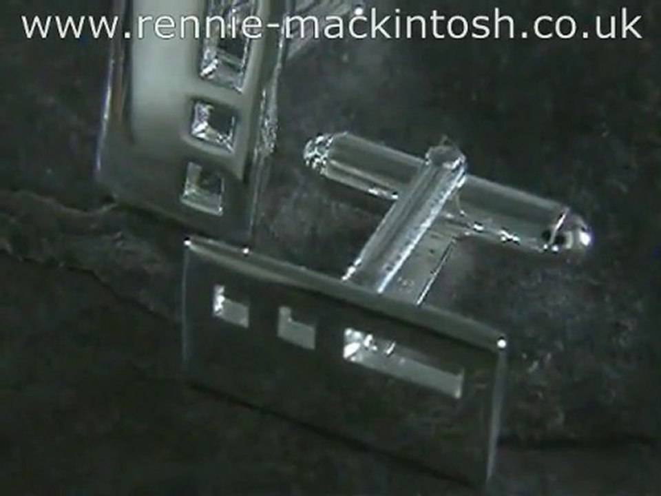 Charles Rennie Mackintosh silver cufflinks DWK916