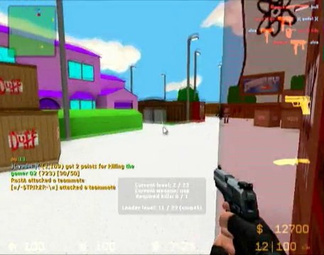 (thegamer) joue a counter strike source en mode deathmatch