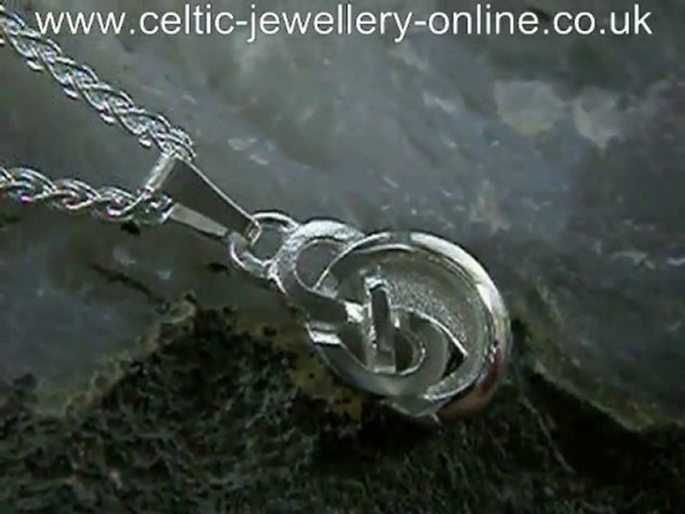 Celtic silver necklace DMT101