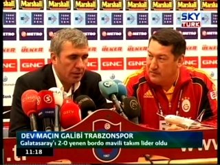 Derbinin Galibi Trabzonspor