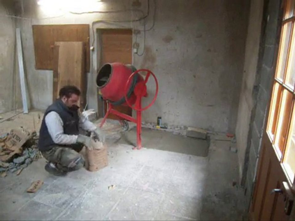 remplissage de la fosse