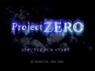 Videotest Project Zero (Playstation 2)