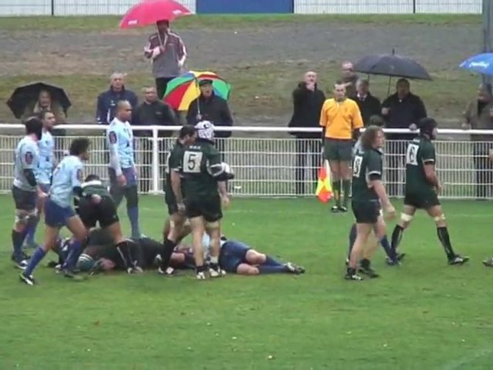 Rugby : Strasbourg 17 - 09 Suresnes