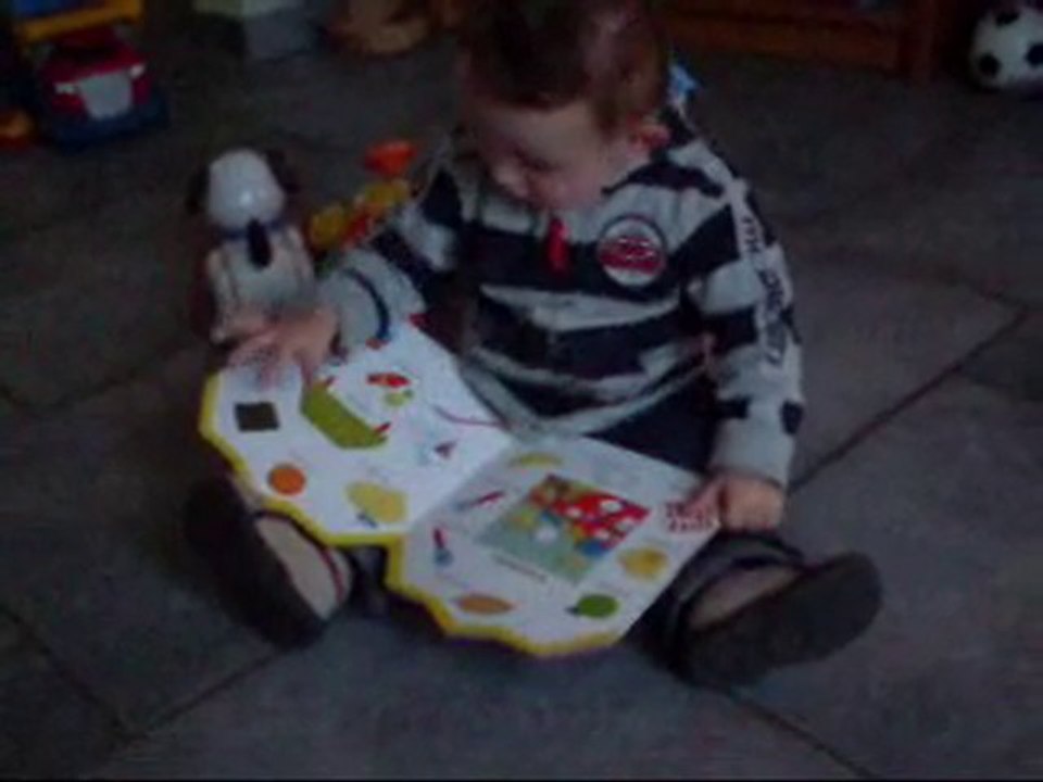 killian en pleine lecture