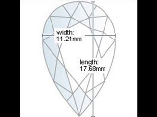 Certified Pear Cut Diamond