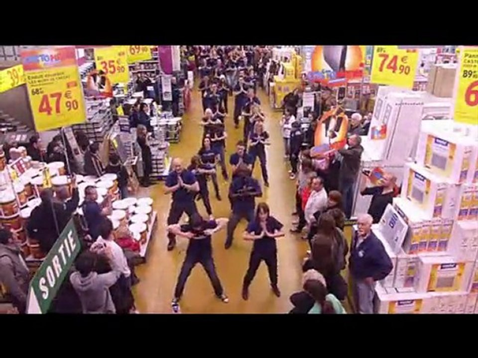 Flash Mob - CASTORAMA Avignon