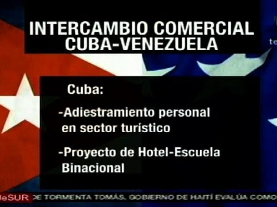 Hugo Chávez celebra en Cuba aniversario de convenios bilate