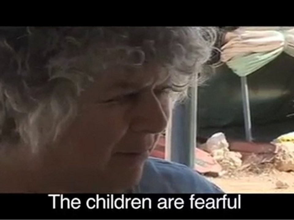 Miriam Margolyes visits ActionAid projects