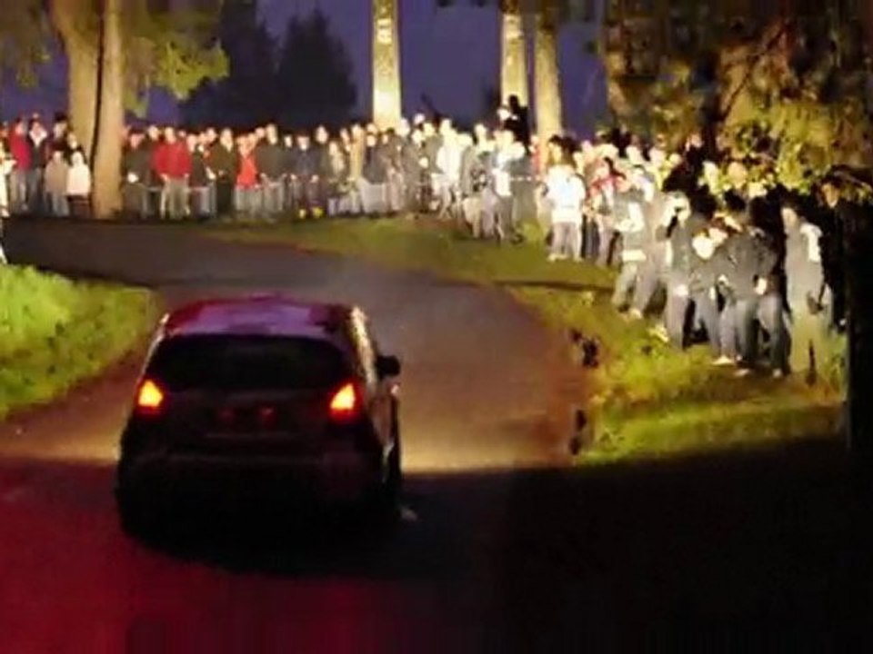 Rallye du Condroz 2010 : épingle de Modave