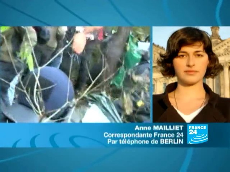 Le convoi de déchets nucléaires est arrivé à destination