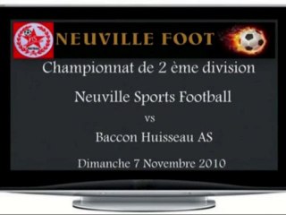 Neuville sp1-Baccon Huisseau AS