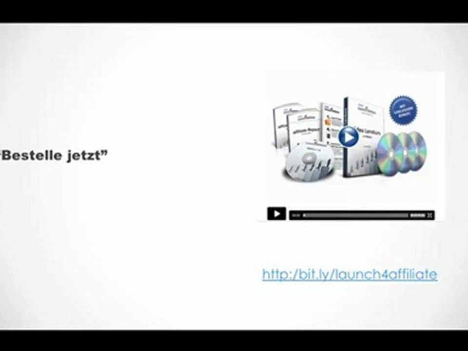Affiliate Marketing Video Crashkurs