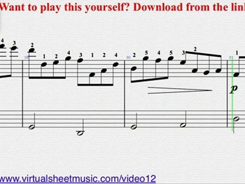 Pachelbel's Canon in D (Easy Transcription) piano sheet musi