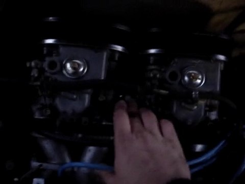 Demarrage 205 RALLYE après refection culasse + carbus