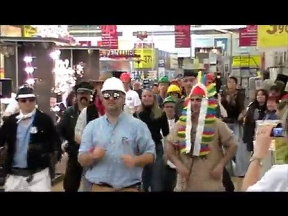 FLASH MOB  CASTORAMA NANCY