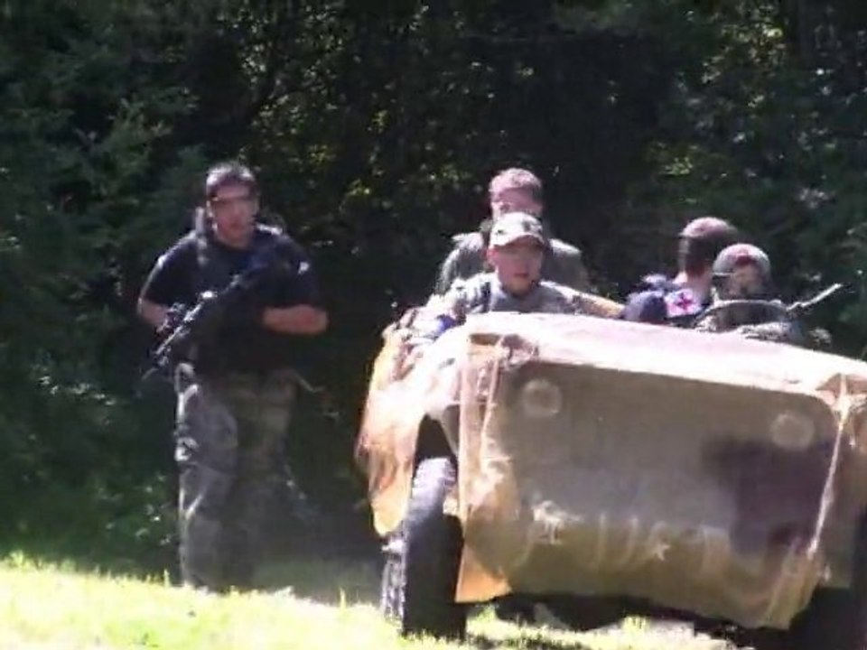 Parodie Call Of Duty: Black OPS airsoft