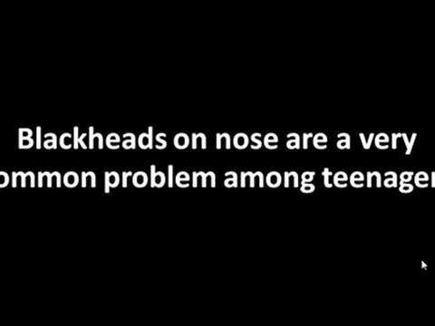 Blackheads On Nose - Blackhead Removal